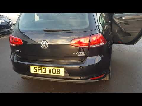 SP13 VOB VOLKSWAGEN GOLF MK7 SE TDI BLUEMOTION TECHNOLOGY