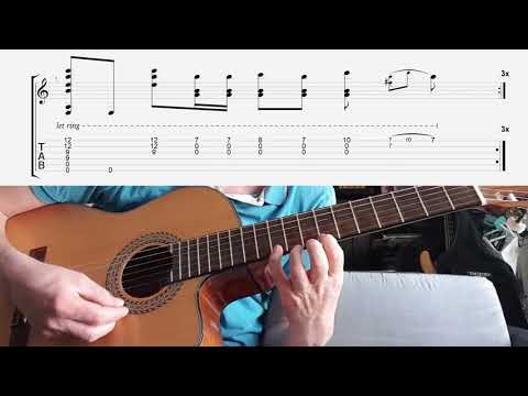 Metallica - To Live Is To Die - Acoustic Intro - TABS