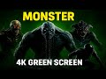 Monster 4K Green Screen Video Scary Monsters Compilation