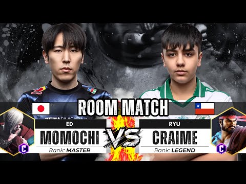 SF6 ▰ MOMOCHI (Ed) vs CRAIME (Ryu) ▰ Street Fighter 6