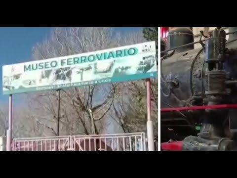 Conozca el museo de trenes de Machacamarca en Oruro