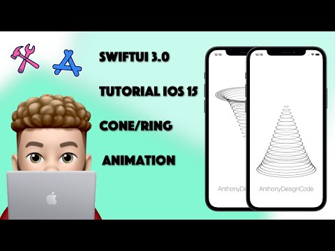 Stylish Cone Animation Using SwiftUI 3.0 + Xcode 13