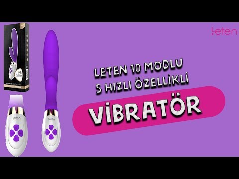 Leten Classical Serisi Şarjlı Titreşimli Vibratör