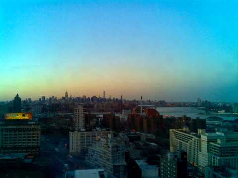 NYC Timelapse, 19:00-21:00, 19 Mar 2015