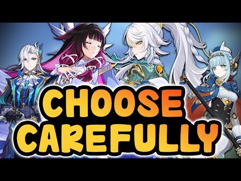 Columbina VS Zibai VS Ineffa VS Neuvillette | Genshin Impact 6.3