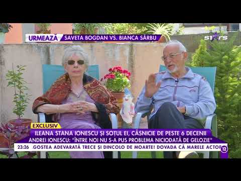 Ileana Stana Ionescu și soțul ei, căsnicie de 67 de ani! Secretul căsniciei de peste 6 decenii