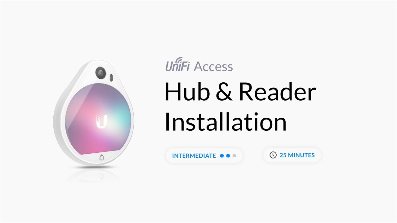 Ubiquiti Access Reader UA-READER LITE NFC & BT Zutrittskontrolle