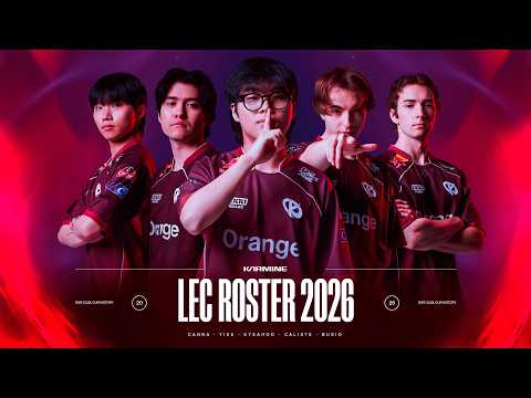 ANNONCE DU ROSTER LEC 2026 | Karmine Corp