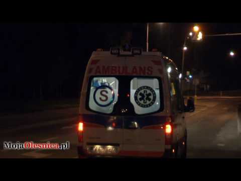 23.05.2010 Oleśnica - zderzenie vw golfa z motocyklem