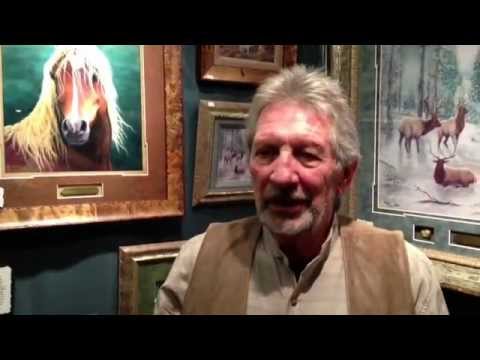 Gary Holland from Shining Mountain Gallery describes his art