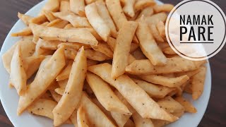 Namak Pare Recipe | नमक पारे | Crispy Namak para | Desi HomeCook