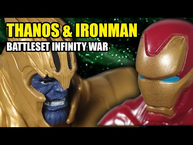 Vídeo relacionado con Hasbro Collectibles - Avengers 6 Inch Iron Man Vs. Thanos Battle Set(Marvel)