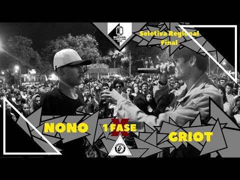 Nono X Griot - 1 Fase - Seletiva R. Final - Batalha Do Relógio 2018 - Taguatinga/Df