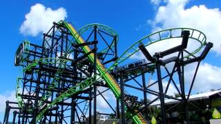 preview picture of video 'Green Lantern @ Movie World Gold Coast Australia'