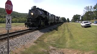 preview picture of video 'Southern 630 leads NS 060 at Crudup'
