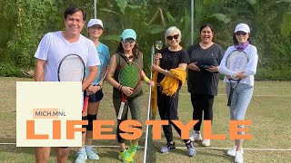 TENNIS AT HOME WITH FORMER PHILIPPINE TENNIS ACES (Bahay Saraca)