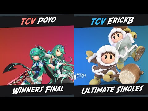 SAU19: Winners Final -TCV| Poyo (Pyra/Mythra) Vs. TCV| ErickB (Ice Climbers) - Singles