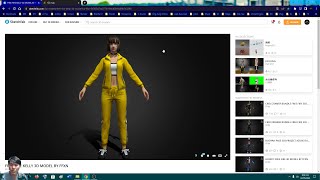 Blender [#18] - Cách Tải Model Nhân Vật Free - Và Cách Sử Dụng