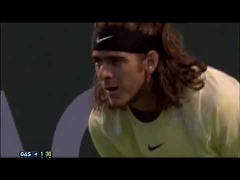 Richard Gasquet vs Juan Martin Del Potro 2007 Indian Wells Highlights