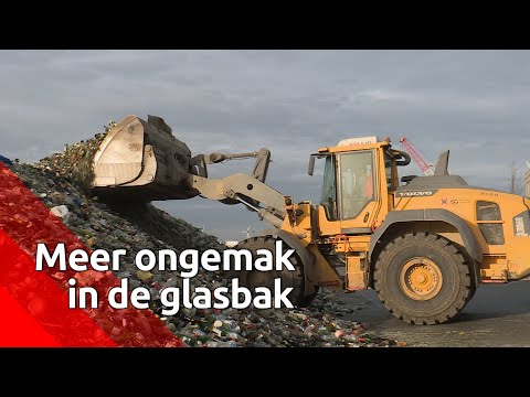 Er komt steeds meer rommel in de glasbak en dat zorgt voor problemen bij het hergebruik.