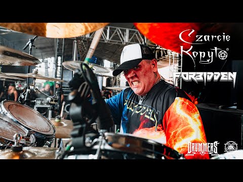 FORBIDDEN-Off the Edge. Chris Kontos. Live at @BrutalAssaultOFFICIAL  2024 (Drum Cam)