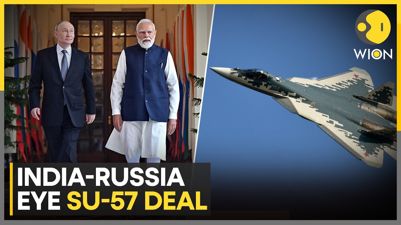 India-Russia SU-57 Deal Moves To Advanced Stage, Major Defense Boost | WION News