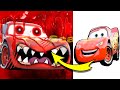 Cars Horror Version Art Scary Version