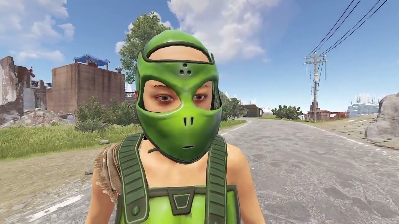 RUST SKIN SPOTLIGHT - UFO Facemask & UFO Chest Plate