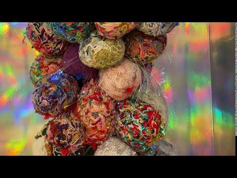 Trish Andersen FIber art installation detail