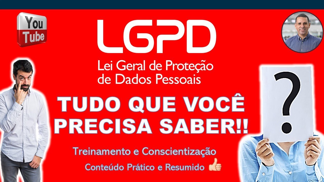Treinamento LGPD para Leigos,  Iniciantes e Funcionários - Aprenda o que é a LEI e para que Serve
