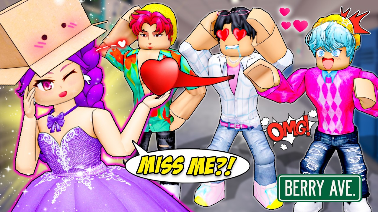 A K-pop IDOL Who Won’t Show Her Face Has Three Crazy Demon Fanboys IN ROBLOX! FULL EP | Berry Ave RP