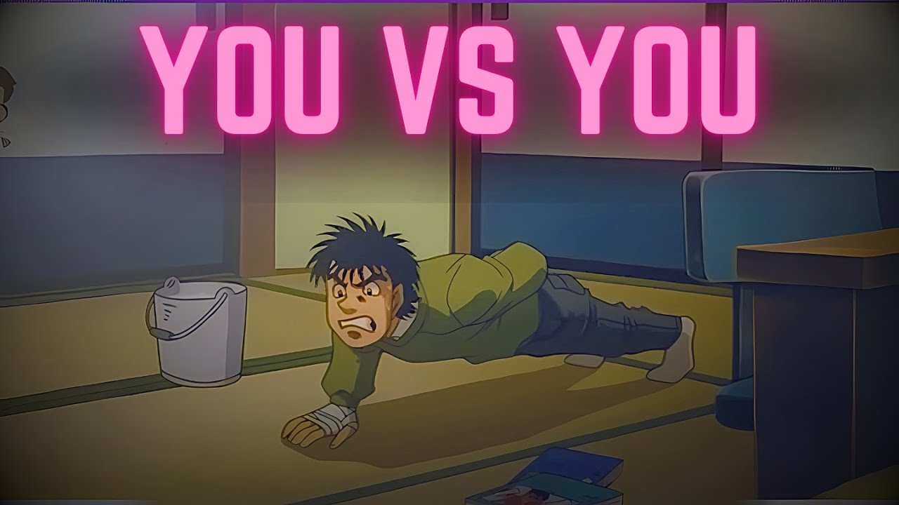 The only competition is YOU.