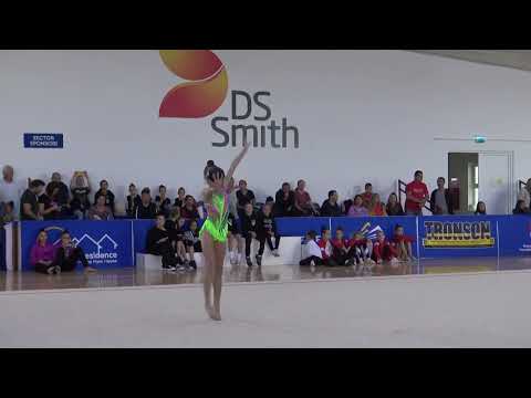 Cupa Ghimbav 2022 ROU  Neuhart Kinga L P S  Szasz Adalbert Târgu Mureș 12 ani   nivel A2010 R1