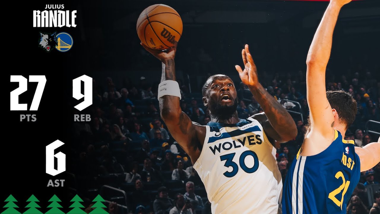 Julius Randle Drops 27 Points In The Win Over Warriors | 12.12.25