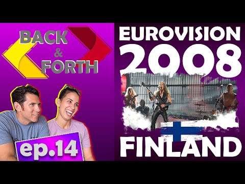 American and Puerto Rican react to Eurovision 2008 Finland: Teräsbetoni Missä miehet ratsastaa