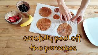 Raw Plant Pancakes - Pancake day * X-C-EL Recipes *