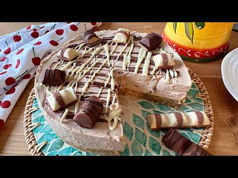 No-Bake Kinder Bueno Cheesecake