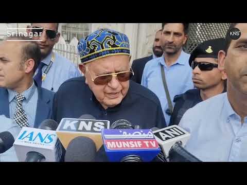 Government can’t curb drug menace without active role of parents and local communities: NC President Dr. Farooq Abdullah.  Says Congress, along with Stalin’s party, is set to win in Tamil Nadu, while in Kerala, Congress is leading, and #MamataOfficial is poised for victory in Bengal — all by the grace of Allah.