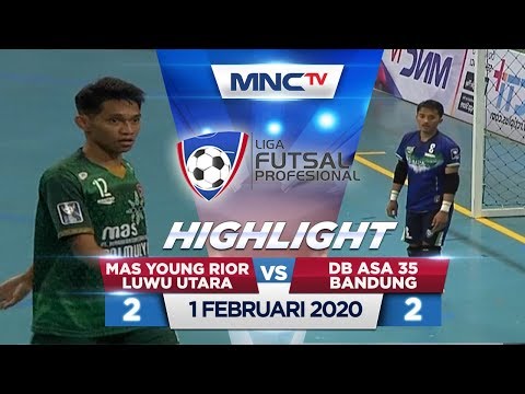 MAS YOUNG RIOR LUWUK UTARA VS DB ASIA 35 BANDUNG (FT:2-2)  - Highlights Liga Futsal Profesional 2020