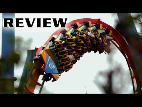 Dragon Khan Review PortAventura B&M 8 Inversion Sit Down Coaster