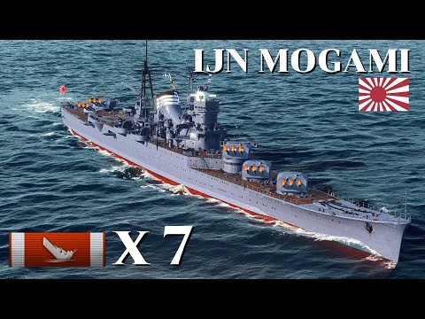IJN Mogami 7 kills Respawn - Thoughts on IJN Light Cruisers