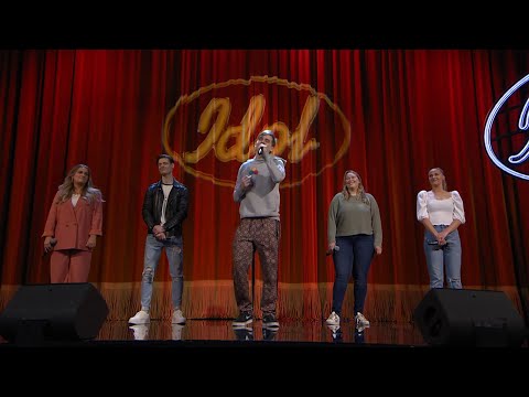 Här får Herman Silow sin dom i chorusline - Idol Sverige (TV4)