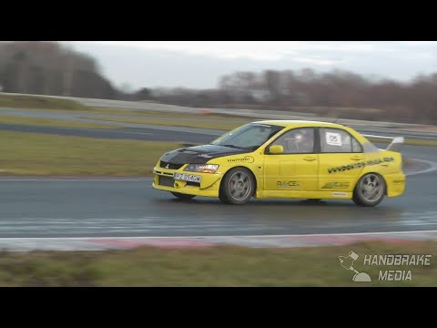 Jacek Tarazewicz/Krzysztof Bąkowski,Mitsubishi Lancer Evo-SuperOES Wigilijny, Tor Poznań, 14.12.2019