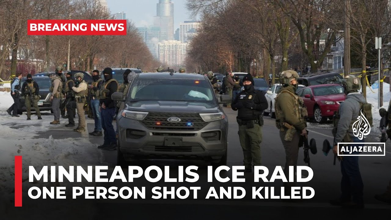 ICE agent shoots and kills woman during Minneapolis raid