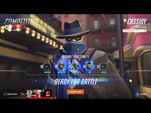 SUREFOUR SHOWING HOW TO PLAY AS BUFF CASSIDY - GAMEPLAY OVERWATCH 2 SEASON 3