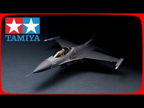FULL VIDEO BUILD TAMIYA F-16C Fighting Falcon