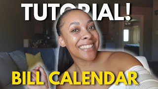 Create a Bill Calendar to Help You Budget Per Paycheck! | Budget With Me