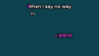 Stryper - Not That Kind of Guy Karaoke