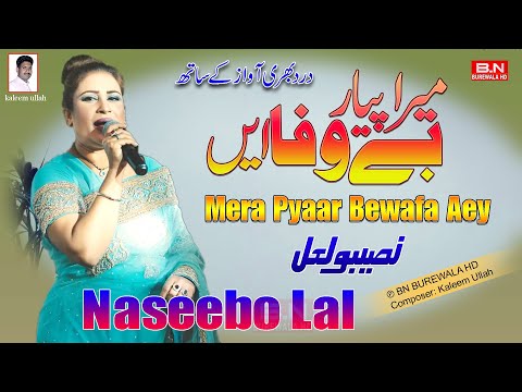 Mera Pyaar Bewafa Aey | Naseebo Lal | New Punjabi Sad Song 2023 | Mera Yaar Bewafa A