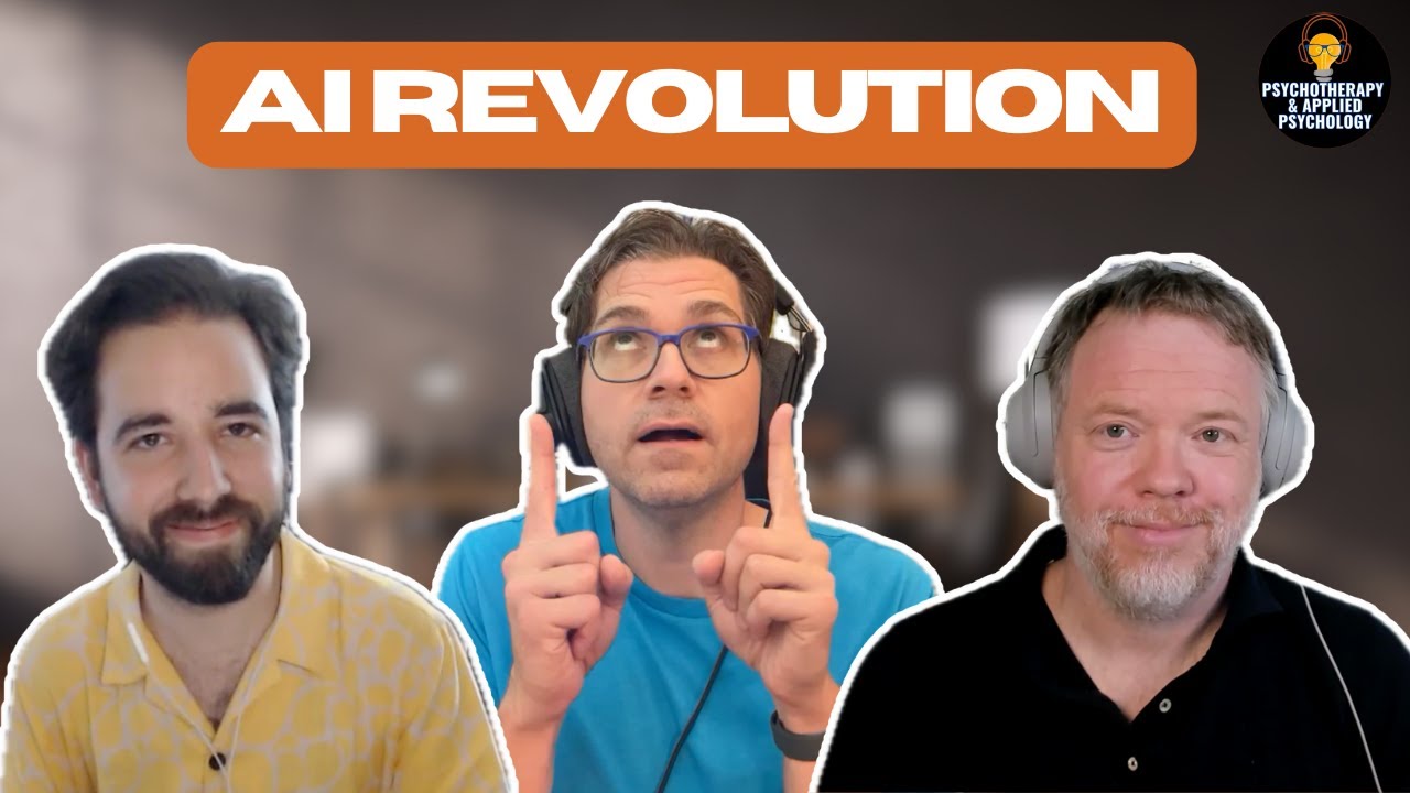 Navigating AI for Psychotherapists: Challenges and Opportunities with Dr. Tony Rousmaniere & Dr. Alexandre Vaz